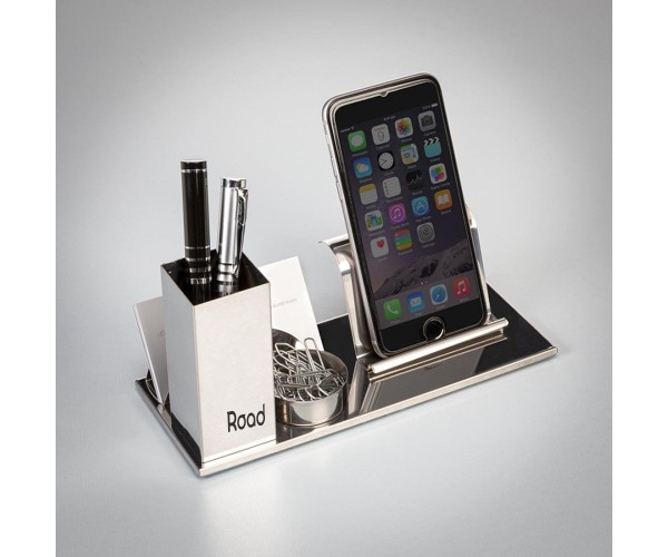 Kit escritório personalizado de aço inox  - 500056