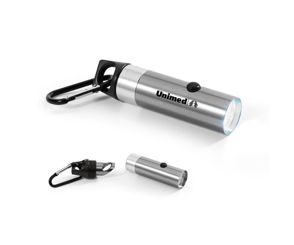 Lanterna chaveiro com abridor personalizado  -94729