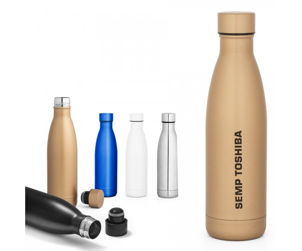 Garrafa Térmica  em Aço Inox Parede dupla 500 ml  Personalizado  - 94078