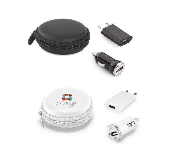 Kit de carregadores USB personalizado  -57312
