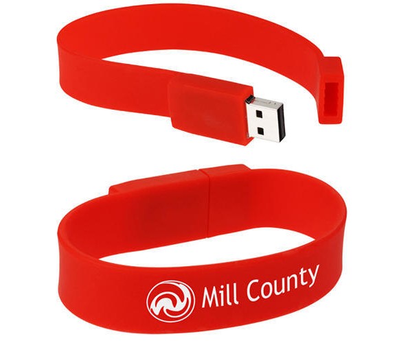 Pen drive Formato Pulseira 32GB Personalizado  ( Diversas cores ) - PU-32