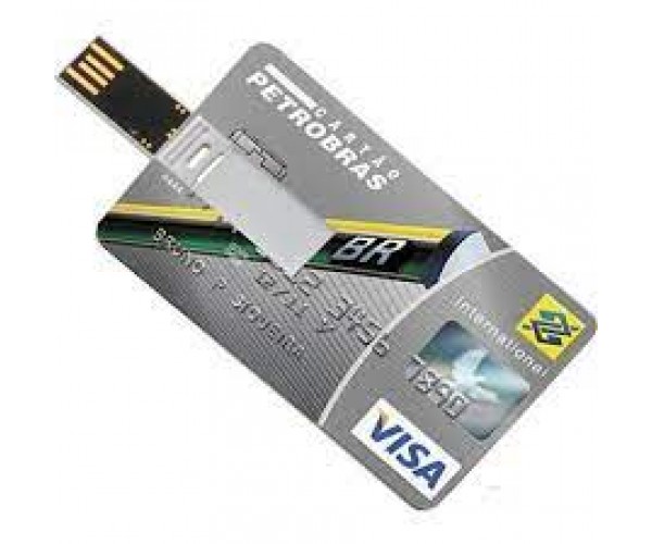 Mini Pen Card de Plástico 4 GB Personalizado  - 0399  -22