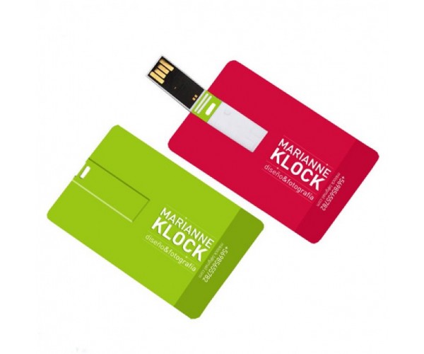 Pen Card de Plástico  16 GB Personalizado  - 0399  -24