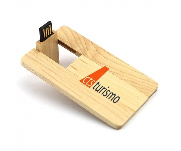Pen Card Ecologico  4 GB Personalizado  CE-04