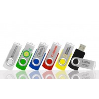 pen drive 4GB Giratorio Personalizado , Diversas cores ) Sm-04