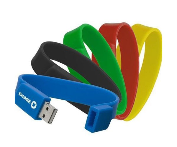 Pen drive Formato Pulseira16 GB Personalizado  ( Diversas cores ) - PU-16