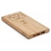 Carregador Portátil / Power bank e carregador Bambu personalizado  - 57909