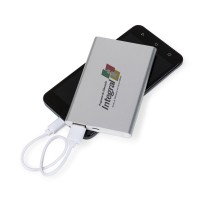  Power bank Metal com Indicador Led Personalizado- 02012