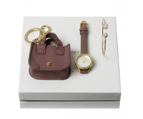Kit pulseira, chaveiro e relógio Marca Cacharel - 41067