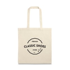 Sacola em algodão gramatura de 160g/m²   45 cm de altura, 40 cm de largura (Alça 65cm)  92821