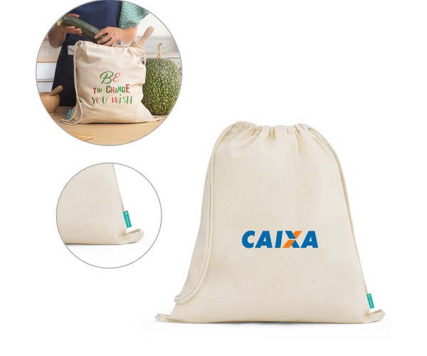 Mochila saco reciclada personalizada - 92933