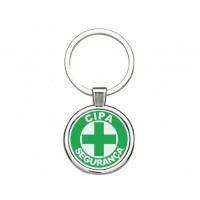 Chaveiro Metal Personalizado  para Cipa e Sipat -1655 