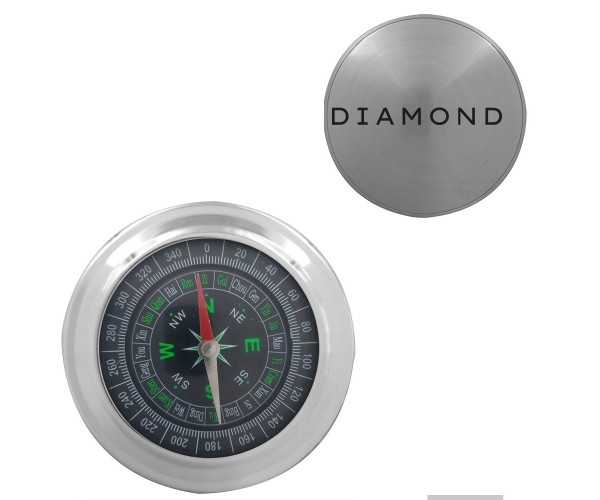 Bússola em Metal  Personalizada - ZNZ-8801