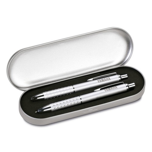 Estojo de metal para duas canetas  Personalizado -EM0134 