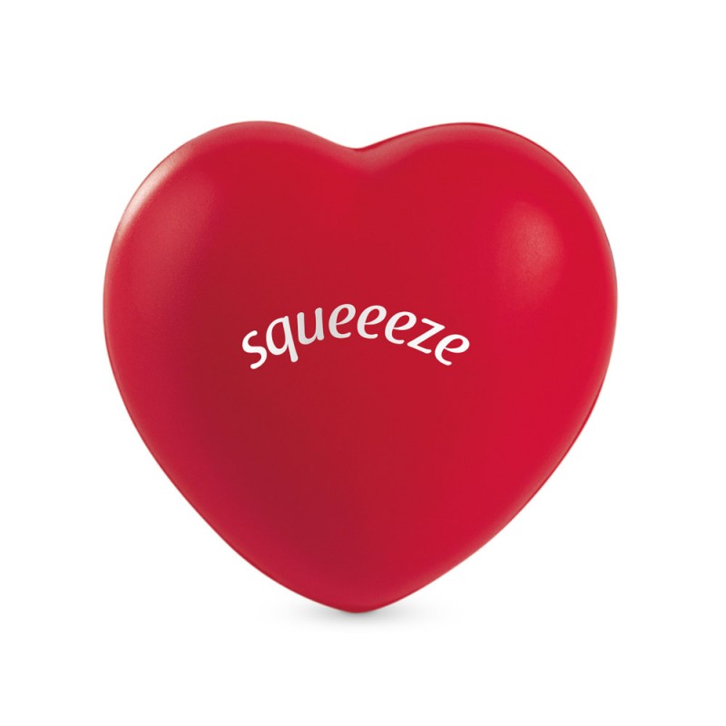 Anti-Stress em formato de coração  PU  personalizado
