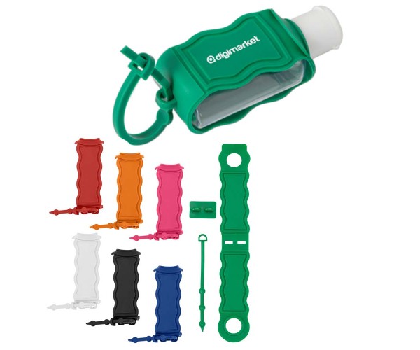 Chaveiro Porta Álcool Gel Personalizada-14478G