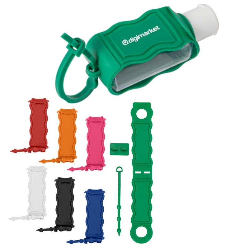 Chaveiro Porta Álcool Gel Personalizada-14478G